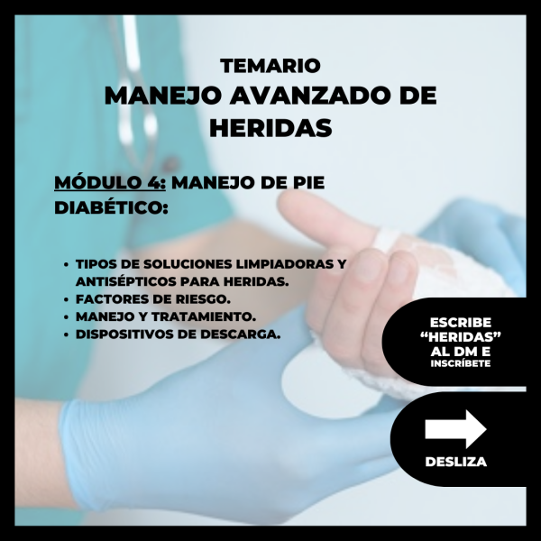 Diplomado manejo avanzado de heridas y ostomias - Imagen 5
