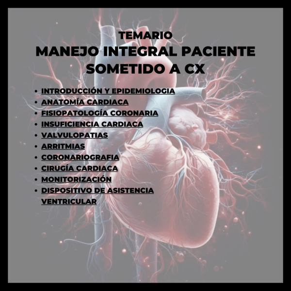 Manejo de Paciente Sometido a Cirugía Cardíaca - Imagen 2