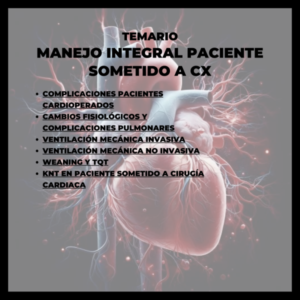Manejo de Paciente Sometido a Cirugía Cardíaca - Imagen 3