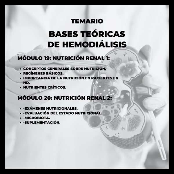 Diplomado Bases Teóricas de la Hemodiálisis - Imagen 10