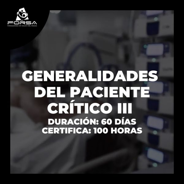 Generalidades de Paciente Crítico Versión Actualizada